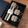 500ML 304 Stainless Steel Vacuum Thermos Gift Set Office Business Style Cup Thermos Portable Flask Thermos Flask