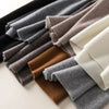 Thick Warm Knitted Casual Chic Basic Soft Elastic High Waist Women'S Pants Korean Fashion Straight Ankle-Length Pants for Women