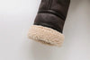 2023 New Woman'S Fashion Thick Warm Faux Shearling Jacket Coat Vintage Long Sleeve Belt Hem Female Outerw