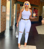 2023 Spring New Women'S White High Waist Ripped Jeans Fashion Slim Stretch Denim Pencil Pants Casual Female Clothing S-3XL