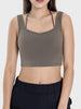 Millennia Crisscross Square Neck Active Tank