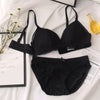 Cheap New Lace Embroidery Bra Set Women Push up Underwear Set Bra and Panty Set plus Size 70 75 80 85 90 ABC Cup Top for Female