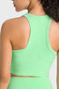 Millennia Racerback Cropped Sports Tank