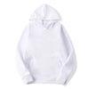 Plain Fleece Men Hoodies Sweatshirts Fashion Hooded Sweatshirt Unisex White Black Hoodies for Men Polerones Hombre Felpa Uomo