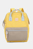 Himawari Water Resistant Canvas Backpack Bag with Side Pockets