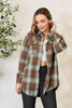 Mandy Plaid Dropped Shoulder Shirt