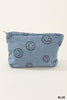 Zenana Corduroy Smile Clutch Bag