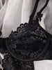 Sexy Set Open Bodysuit Underwear for Women Lace Perspective Night Skirt Sex Costumes Erotic Lingerie Corsets Bra and Panty Set