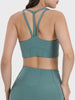 Millennia Square Neck Wide Strap Active Tank