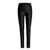 Autumn Winter Thick Leggings Fashion Solid Slim Pants Lady Fleece Warm Leggings Casual Black Shiny High Waist Leggings