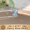 With IGI Certificate Fancy Blue Sapphir Diamond HPHT CVD Color Lab Grown Diamonds Wholesale