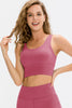 Scoop Neck Long Sports Bra