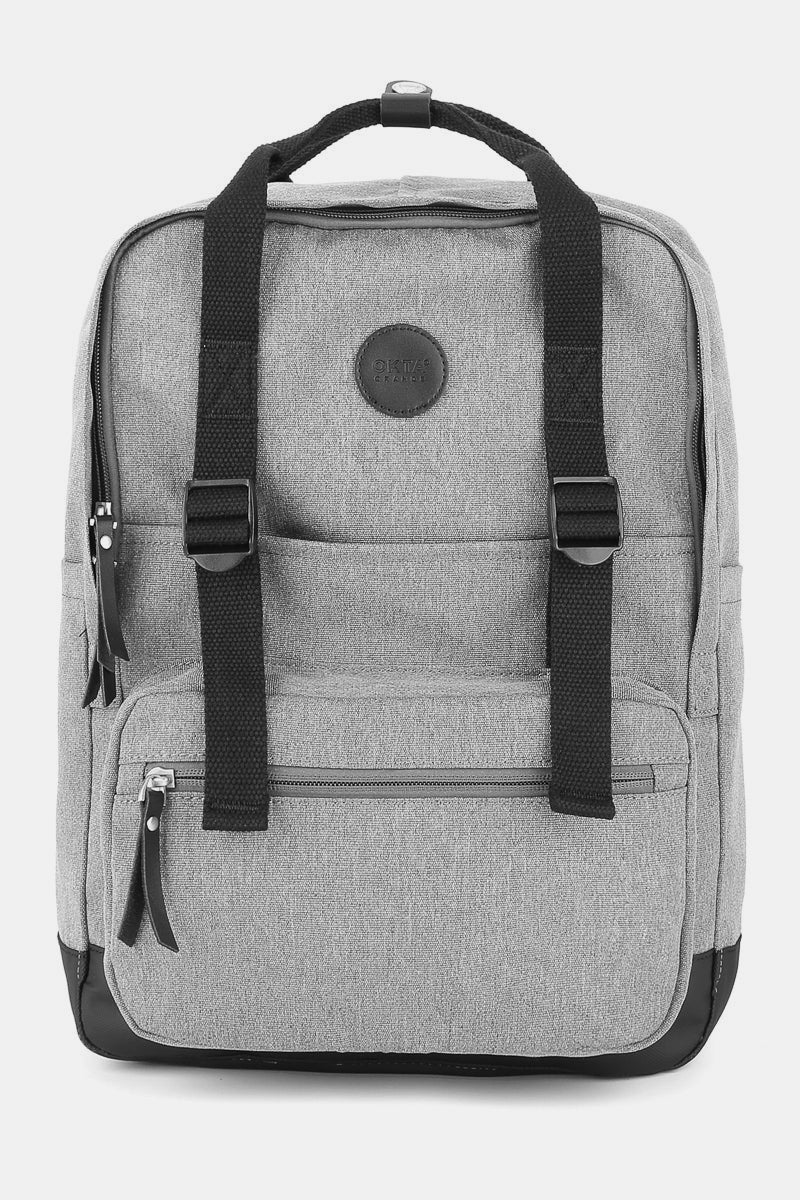 Himawari Waterproof Canvas Backpack Bag with Side Pockets