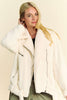 Davi & Dani Faux Fur Zip Up Jacket