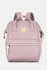 Himawari Water Resistant Canvas Backpack Bag with Side Pockets