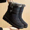 Women'S Boots 2024 Trend Winter Shoes for Woman Winter Boots Ankle Low Heels Botas Mujer Waterproof Snow Boots with Fur Shoes