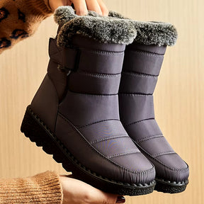 Women'S Boots 2024 Trend Winter Shoes for Woman Winter Boots Ankle Low Heels Botas Mujer Waterproof Snow Boots with Fur Shoes