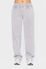 Mono B Elastic Waist Fleece Pants with Pockets