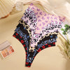 4Pcs Ultra Soft Underwear for Women Sexy Graphic Print Seamless Thongs Female Stretch Leopard G Strings Comfort Lingerie