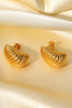 Shell Shore Spiral Stud Earrings