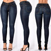 Stylish European and American Style Cotton Denim Jeans with High Waist Elasticity Black Jeans Pants Slouchy Jeans