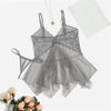 Sexy Lingerie for Fine Women Women'S Lace Fluoroscopy Beauty Tulle Elegant Reverie Sexy Lingerie Fantasy Tulle Intimate Set