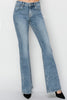 RISEN Full Size Mid Rise Bootcut Jeans