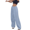 Y2K Baggy Cargo Pants for Women Drawstring Elastic Low Waist Parachute Pants Sweatpants Loose Hippie Pants Trousers