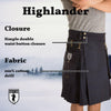 Men'S Highlander Utility Kilt