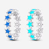 2024 New in Day & Night Ring Set Women Luxury DIY Jewelry Gift 925 Sterling Silver Celestial Sun & Moon Ring Set Hot Sale