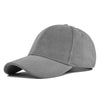 Solid Suede Retro Baseball Caps for Men Women Spring Autumn Street Snapback Hip Hop Hat Adjustable Faux Fur Sunscreen Visor Cap