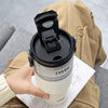 Thermos Bottle Stainless Steel Coffee Cup Cold and Hot Double-Layer Insulated Cup Thermo Water Bottle Car Travel Mug