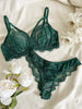 Women'S Lingerie & Underwear， Eyelash Sxy Fancy Lace Strapping Underwire Bra & Brazilian Panties ，Victoria Style