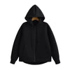 Winter New Women'S Zipper Hoodie High Street Unisex Style Double Pockets Oversize Loose Sweatshirts Outerwear Top