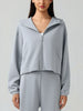 Millennia Zip Up Dropped Shouder Active Hooded