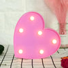 Love Heart LED Lamp Wedding Party Romantic Red Pink Night Light Ornament Birthday Christmas Home Decoration Valentines Day Gift