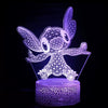 Stitch Lamp 16Colors 3D Night Light with Remote Control Room Decor Valentine'S Day Anniversary Birthday Present Christmas Gifts