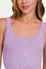 Zenana Ribbed Scoop Neck Tank