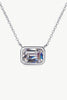 Beautiful Words 1 Carat Moissanite Pendant Necklace