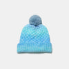 Gradient Knit Hat with Pompom