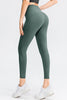 Wide Waistband Slim Fit Long Sports Pants