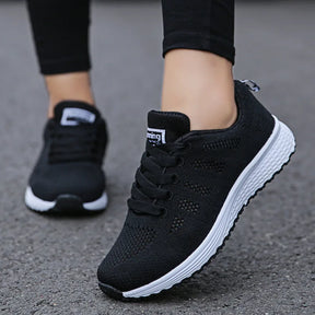 Women Casual Shoes Fashion Breathable Walking Mesh Flat Shoes Woman White Sneakers Women 2024 Tenis Feminino Female Shoes