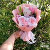 Hello Kitty Cartoon Plush Bouquet Anime Rose Soap Flowers Doll Home Wedding Decoration Christmas Valentine'S Day Gift