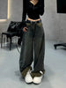 2024 Hosen Y2K Streetwear Leopard Patchwork Baggy Jeans Pants for Women 90S Vintage Clothes Wide Leg Lady Trousers Ropa De Mujer