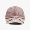 Fringe Adjustable Cotton Baseball Cap