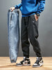 Big Size Men'S Jogger Jeans 6XL 7XL 8XL Streetwear Black Blue Casual Denim Cargo Pants Stretch Cotton Taper Jeans Baggy Trousers