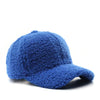 Autumn Winter Baseball Cap Women Artificial Lamb Wool Hats Keep Warm Cap Plush Baseball Caps Spring Baseball Cap Solid Sunshade