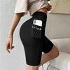 Women Yoga Sports Shorts High Waist Fitness Shorts Casual Streetwear Short Trousers Female Tight Shorts for Ladies Workout Pants