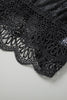 Black Lace Bralette Crop Top