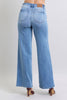 Judy Blue Full Size Wide Leg Jeans with Pockets